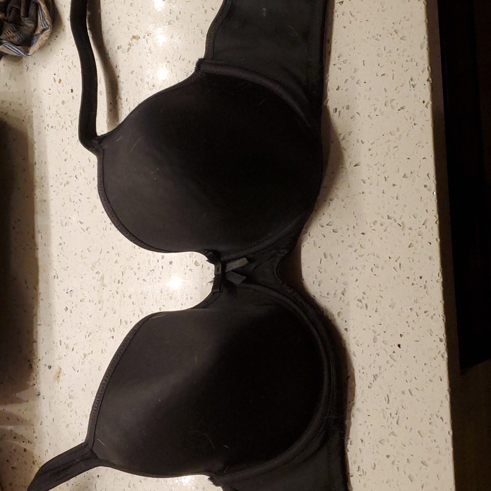 Fitfully yours 36D black bra